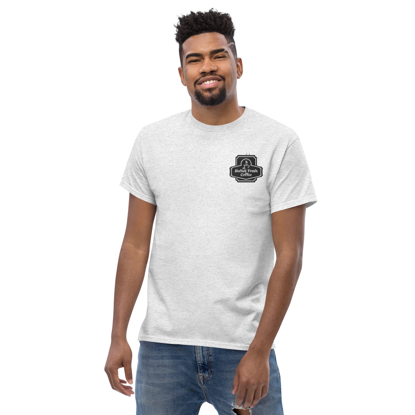 Sixties Embroidered Men's Classic Tee