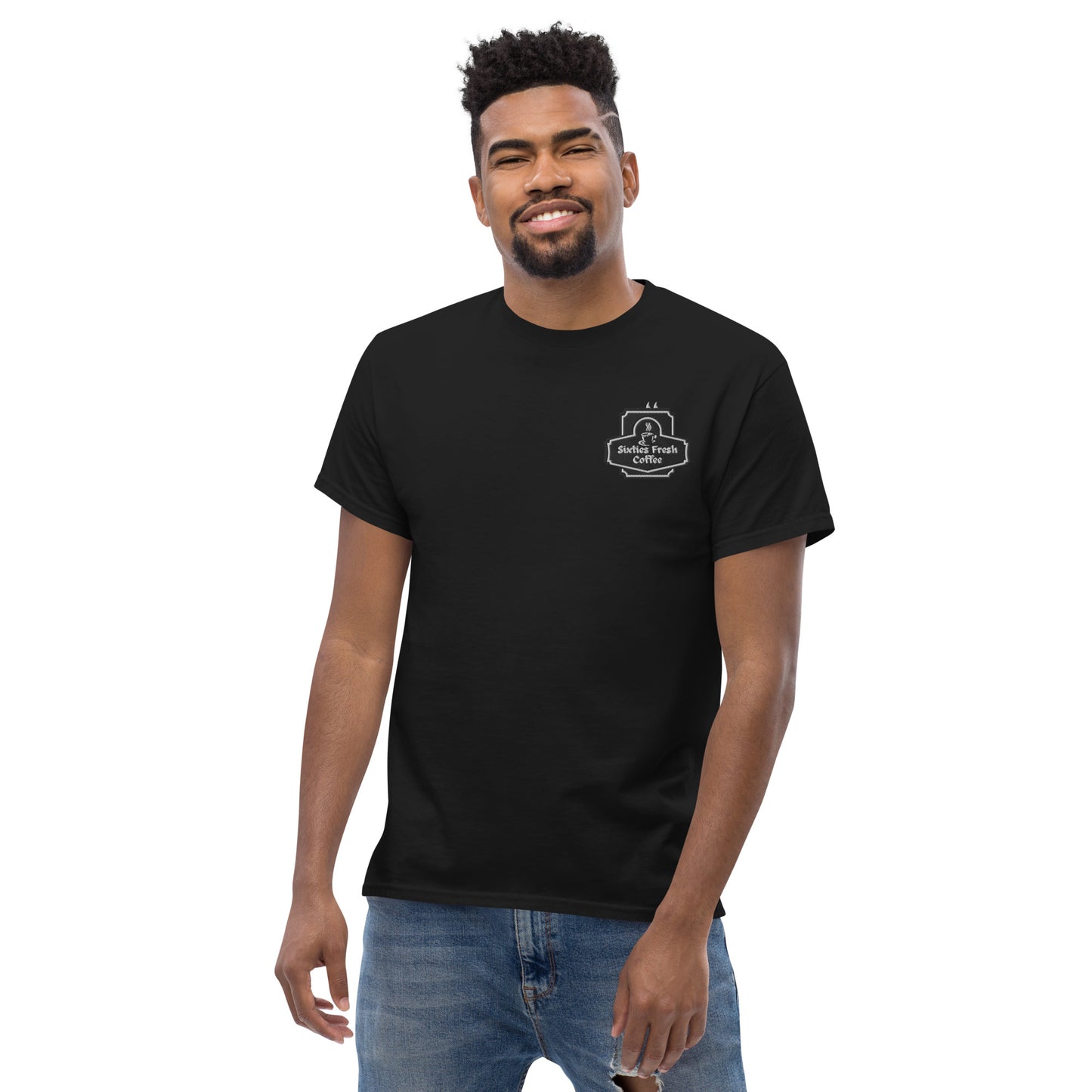 Sixties Embroidered Men's Classic Tee