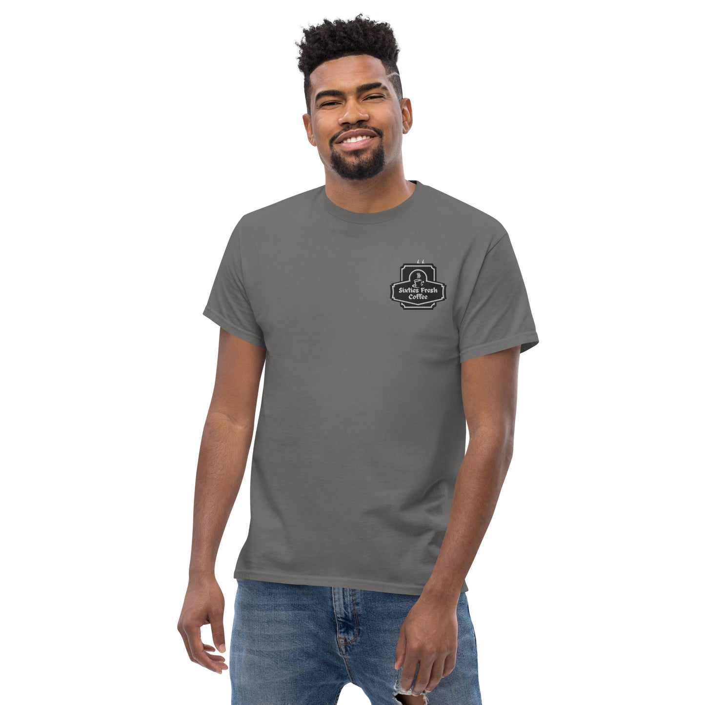 Sixties Embroidered Men's Classic Tee