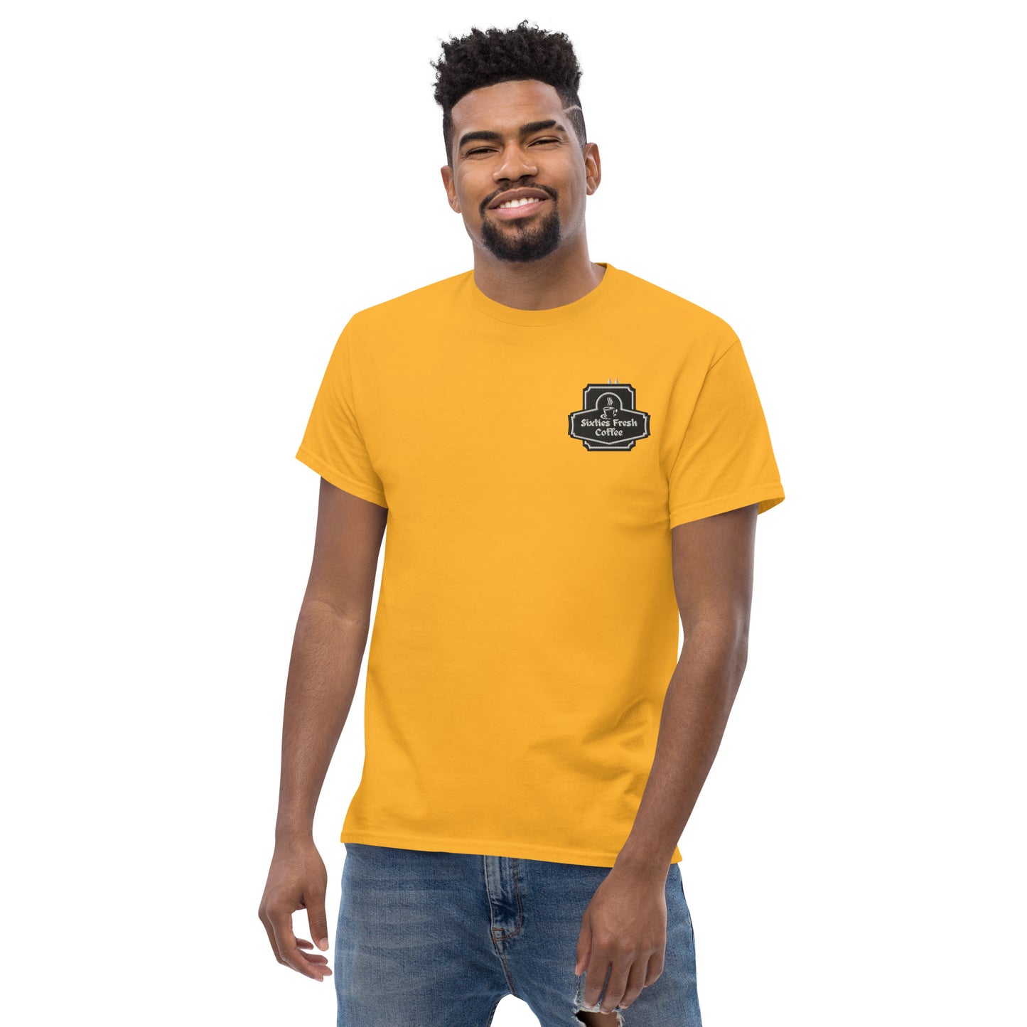 Sixties Embroidered Men's Classic Tee