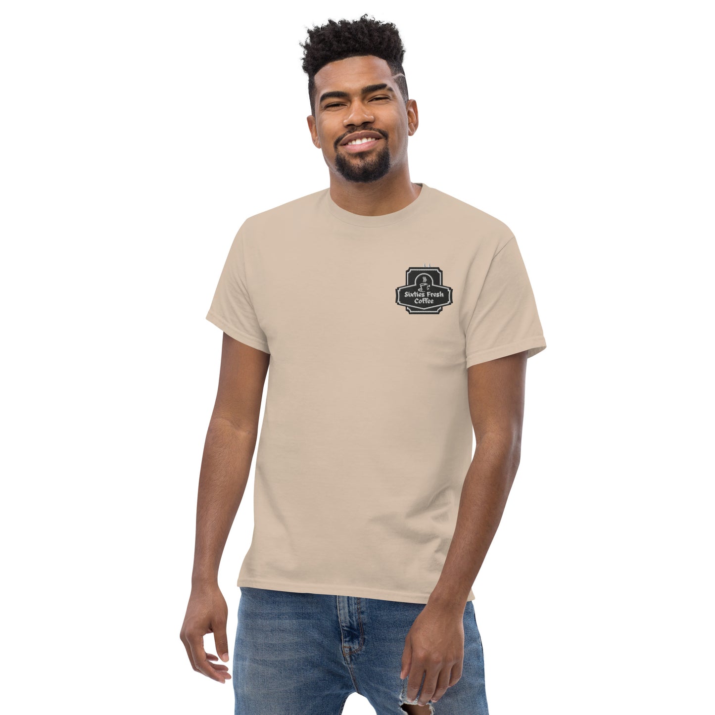 Sixties Embroidered Men's Classic Tee