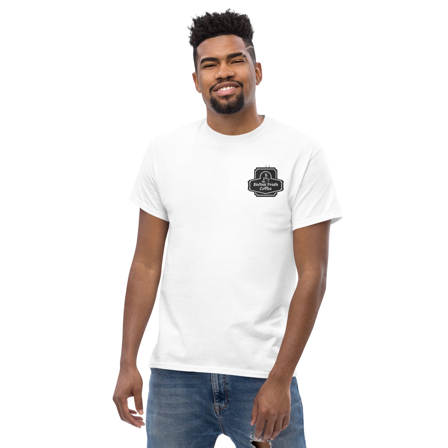 Sixties Embroidered Men's Classic Tee