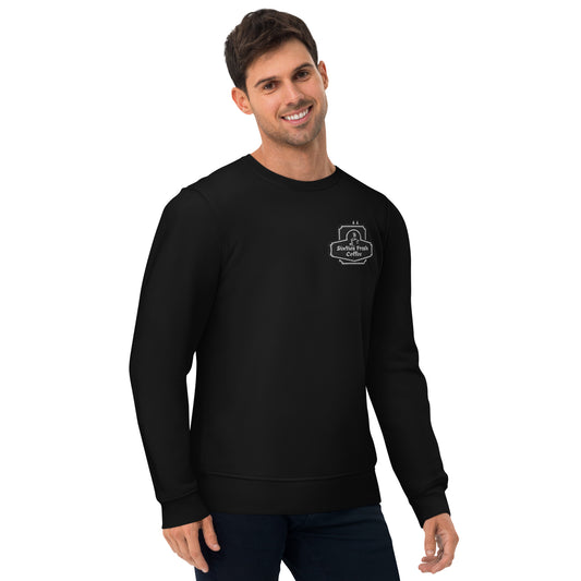 Sixties Embroidered Unisex Eco Sweatshirt